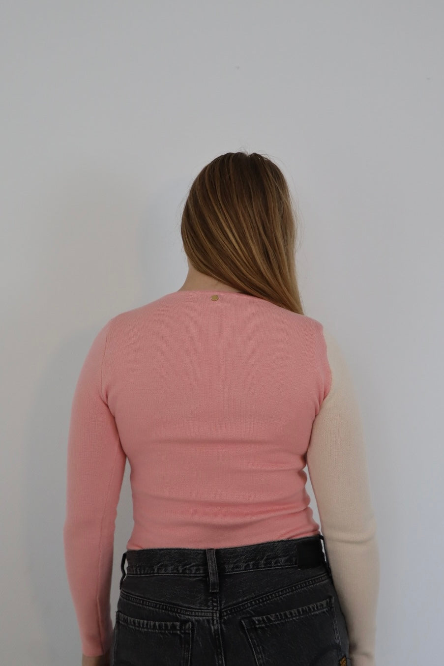 Bodysuit met color block design