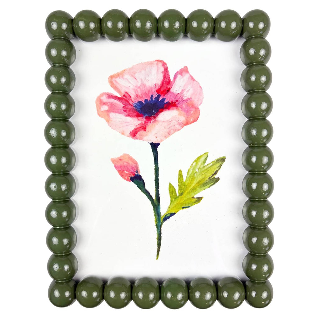 Fotolijst Bobbins – 20 x 15,5cm – polyresin – groen