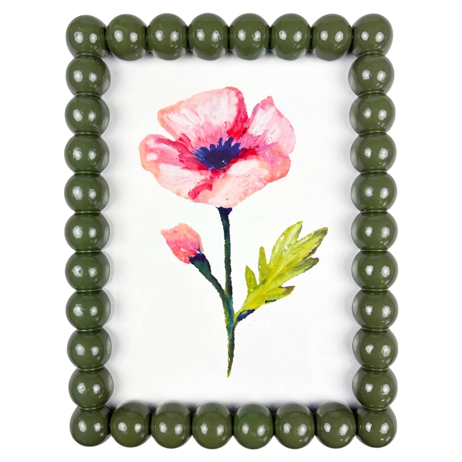Fotolijst Bobbins – 20 x 15,5cm – polyresin – groen