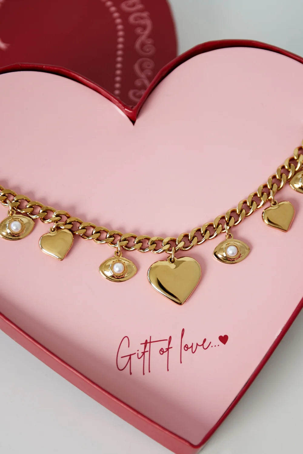 Eyes on you Gift Ketting Goud