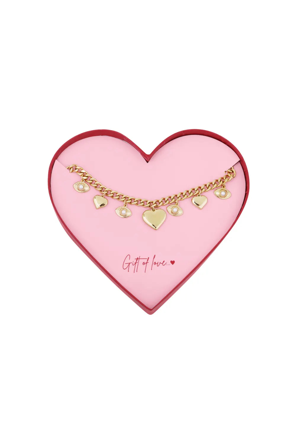Eyes on you Gift Ketting Goud