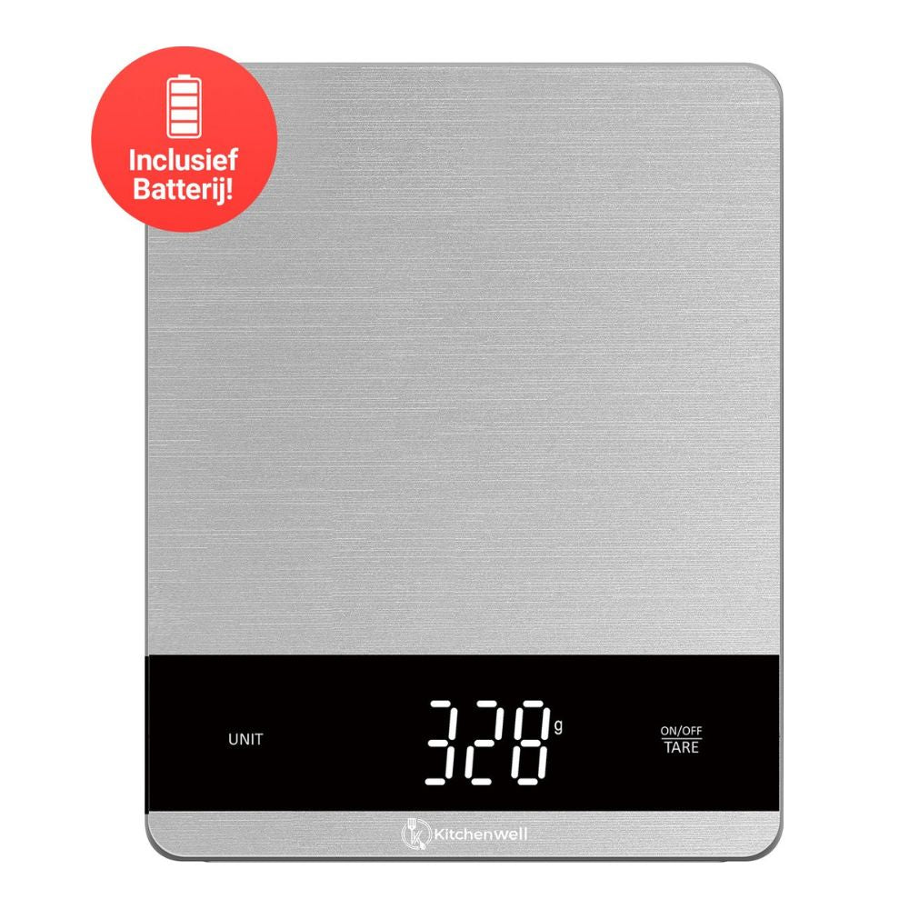 Kitchenwell – Keukenweegschaal max. 10 kg, 5 g