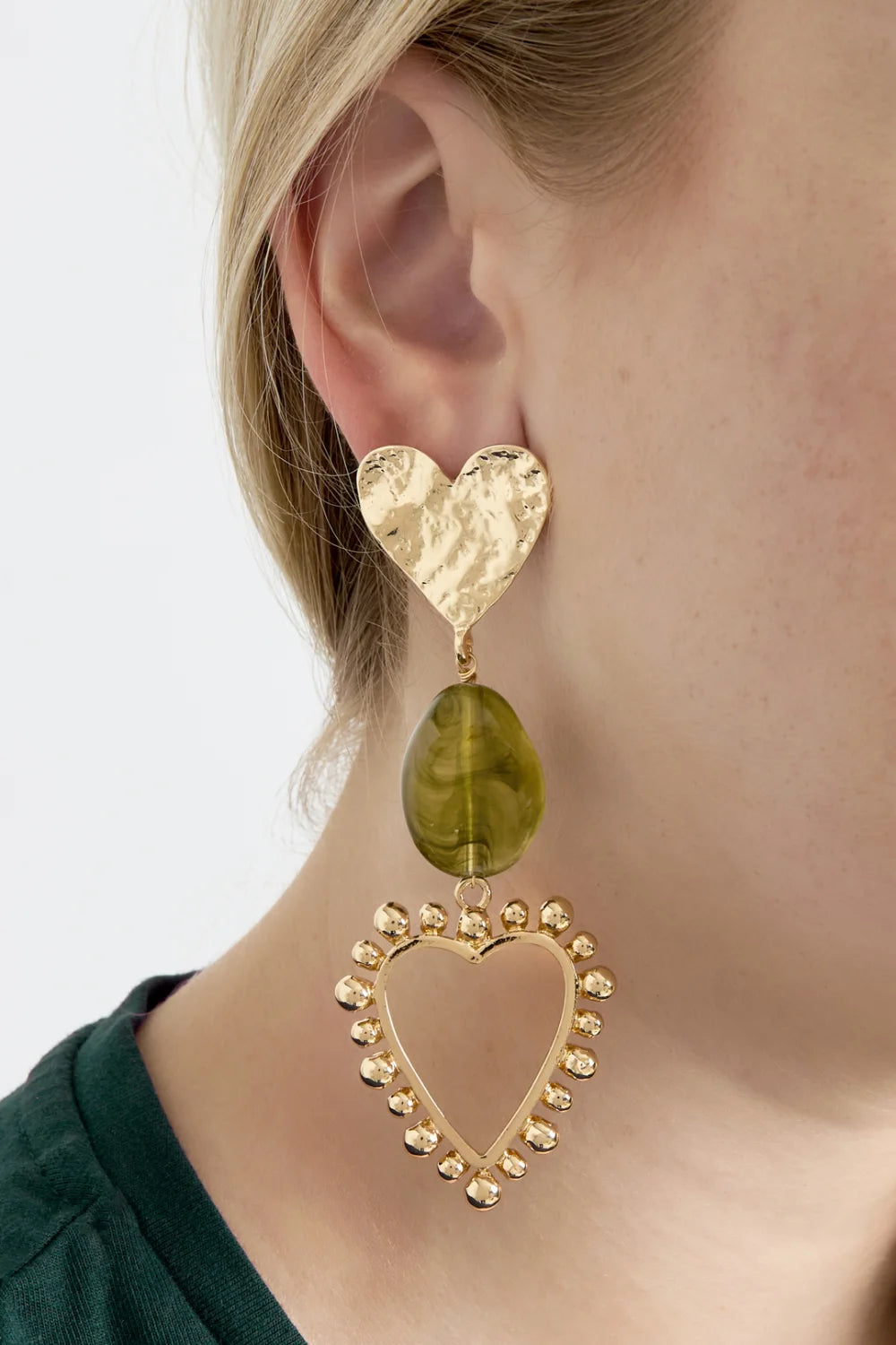 Cleo oorbellen Goud